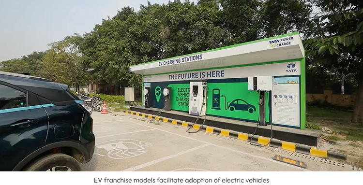Tata Power EV charging station